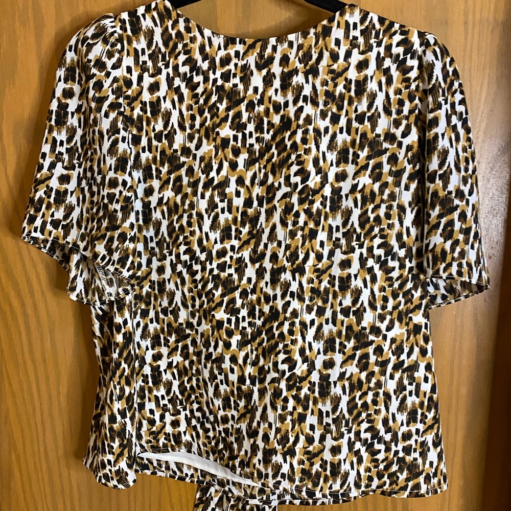 Banana Republic leopard top